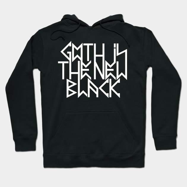 Gothic is the new black No.2 (white) Hoodie by Mystic-Land